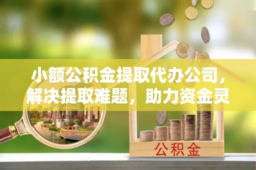 安阳小额公积金提取代办公司，解决提取难题，助力资金灵活使用