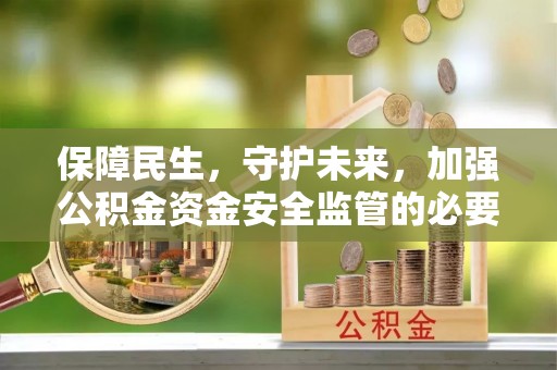 安阳保障民生，守护未来，加强公积金资金安全监管的必要性与实践