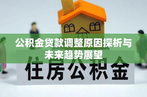 安阳公积金贷款调整原因探析与未来趋势展望