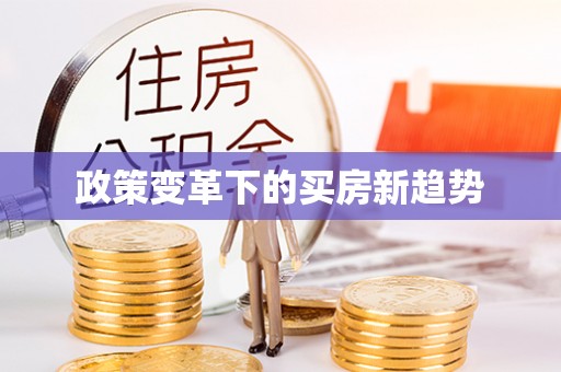 安阳政策变革下的买房新趋势