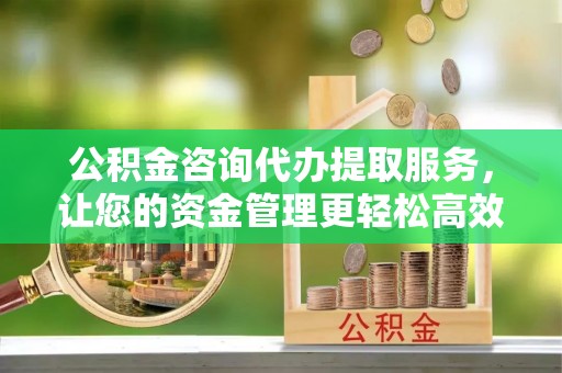 安阳公积金咨询代办提取服务，让您的资金管理更轻松高效