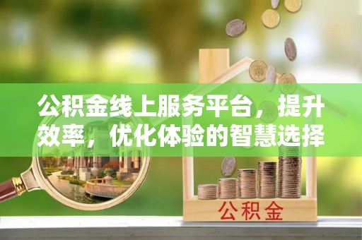 安阳公积金线上服务平台，提升效率，优化体验的智慧选择