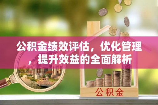 安阳公积金绩效评估，优化管理，提升效益的全面解析