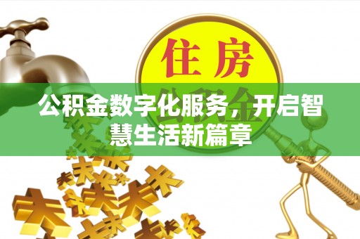 安阳公积金数字化服务，开启智慧生活新篇章