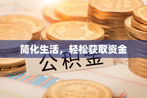 安阳简化生活，轻松获取资金